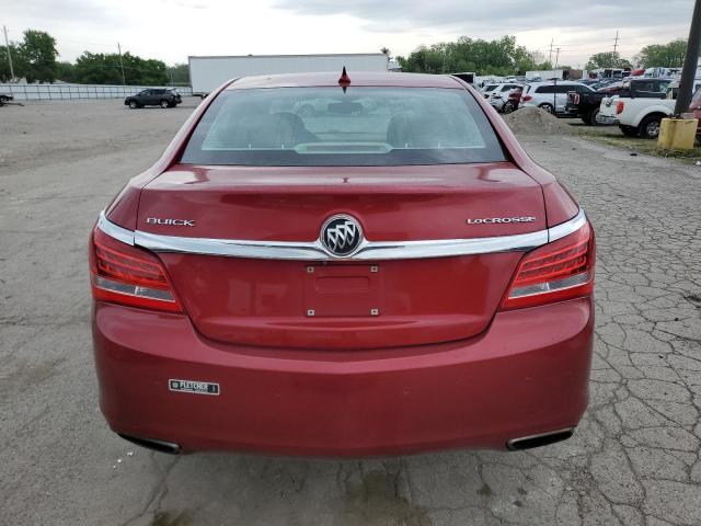 1G4GB5G31EF228580 - 2014 BUICK LACROSSE RED photo 6