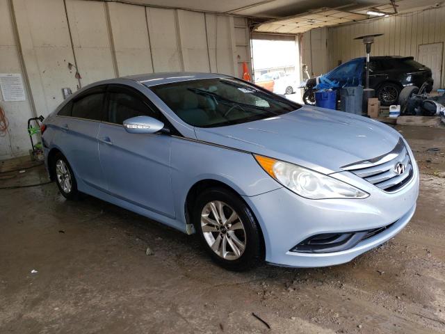 5NPEB4AC0EH830729 - 2014 HYUNDAI SONATA GLS SILVER photo 4