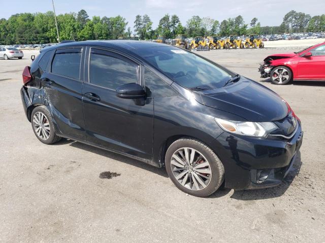 3HGGK5H84FM722031 - 2015 HONDA FIT EX BLACK photo 4