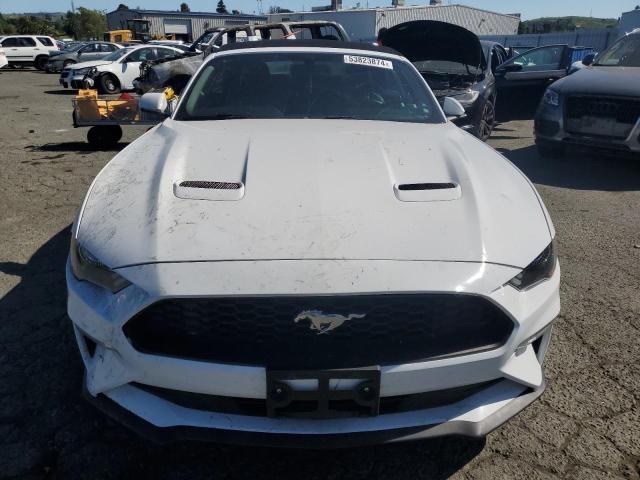 1FATP8UH0K5171009 - 2019 FORD MUSTANG WHITE photo 5