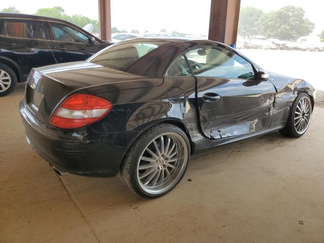 WDBWK54F57F145511 - 2007 MERCEDES-BENZ SLK 280 BLACK photo 3