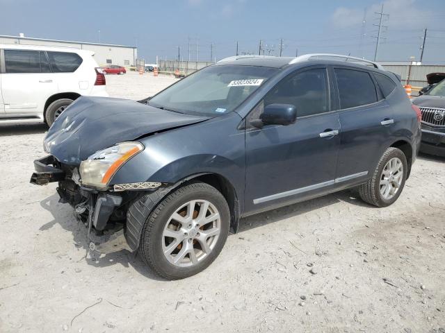 JN8AS5MT0DW023852 - 2013 NISSAN ROGUE S GRAY photo 1