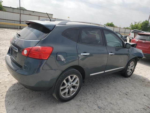 JN8AS5MT0DW023852 - 2013 NISSAN ROGUE S GRAY photo 3