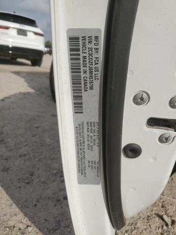 2C3CDZFJ6MH576798 - 2021 DODGE CHALLENGER R/T SCAT PACK WHITE photo 12