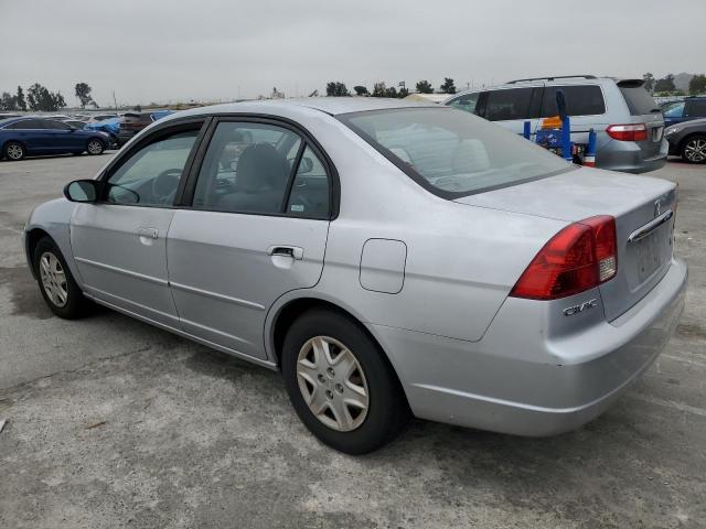 2HGES16573H618121 - 2003 HONDA CIVIC LX SILVER photo 2