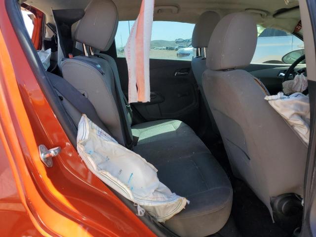 1G1JA6SHXD4100489 - 2013 CHEVROLET SONIC LS 红色 照片 10