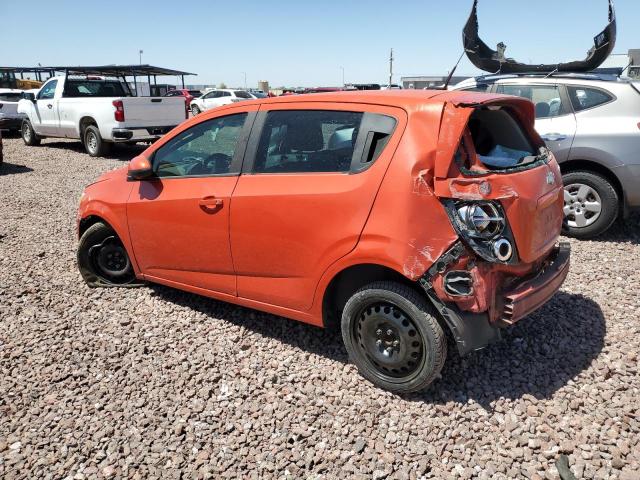 1G1JA6SHXD4100489 - 2013 CHEVROLET SONIC LS 红色 照片 2