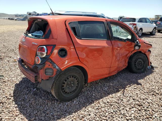 1G1JA6SHXD4100489 - 2013 CHEVROLET SONIC LS 红色 照片 3