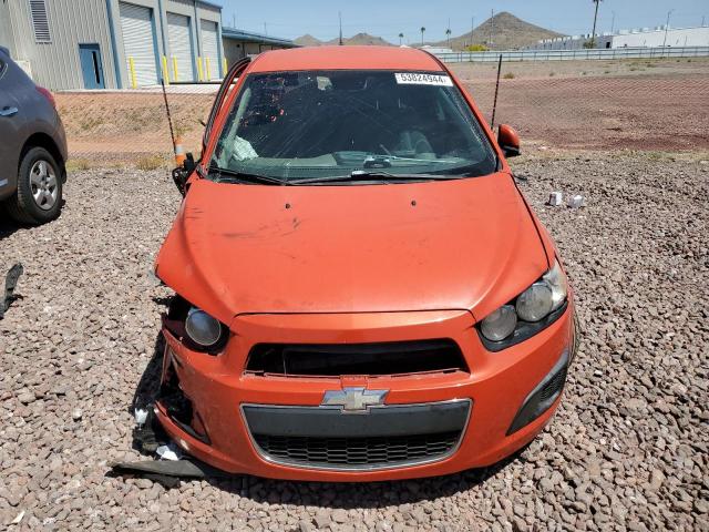 1G1JA6SHXD4100489 - 2013 CHEVROLET SONIC LS 红色 照片 5