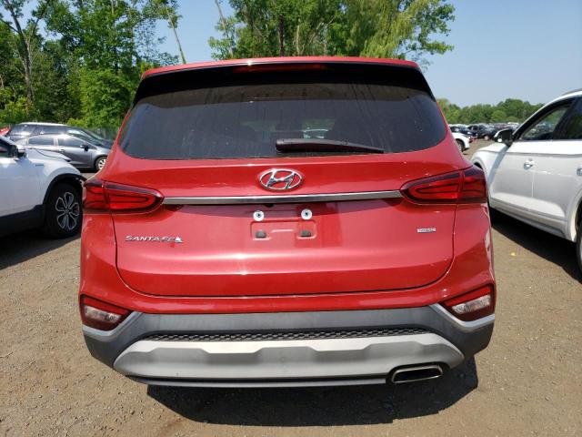 5NMS2CAD5KH085202 - 2019 HYUNDAI SANTA FE SE RED photo 6