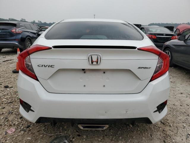 2HGFC2F80MH551638 - 2021 HONDA CIVIC SPORT WHITE photo 6