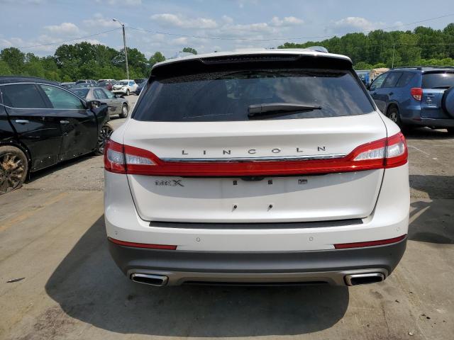 2LMPJ6JR0HBL12681 - 2017 LINCOLN MKX PREMIERE WHITE photo 6