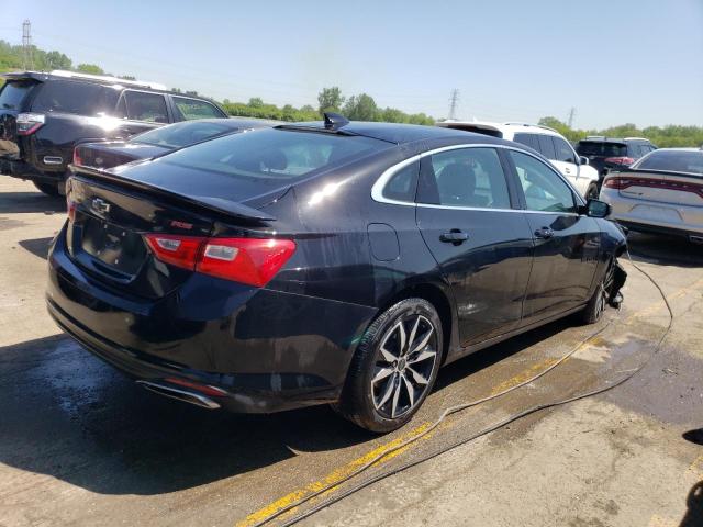 1G1ZG5ST4NF114295 - 2022 CHEVROLET MALIBU RS BLACK photo 3