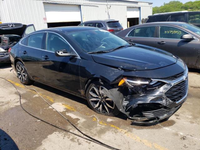 1G1ZG5ST4NF114295 - 2022 CHEVROLET MALIBU RS BLACK photo 4