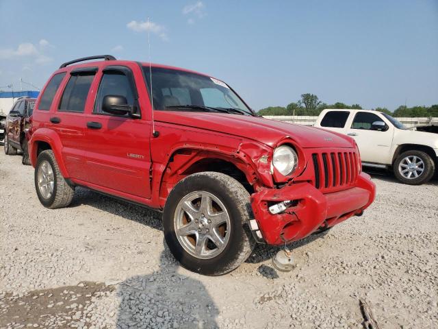 1J4GL58K34W102351 - 2004 JEEP LIBERTY LIMITED RED photo 4