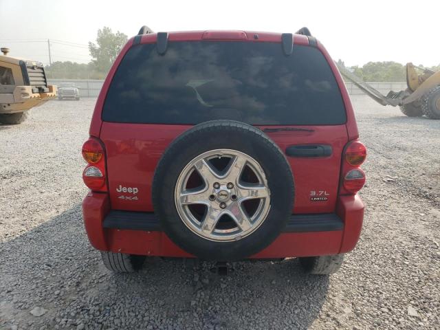 1J4GL58K34W102351 - 2004 JEEP LIBERTY LIMITED RED photo 6