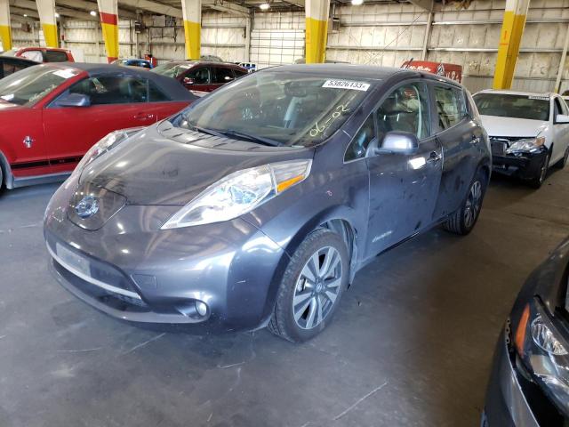 1N4AZ0CP4DC412838 - 2013 NISSAN LEAF S CHARCOAL photo 1