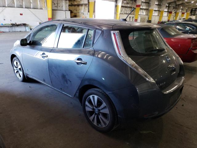 1N4AZ0CP4DC412838 - 2013 NISSAN LEAF S CHARCOAL photo 2