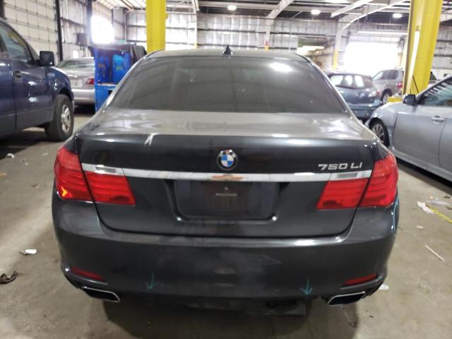 WBAKB83579CY61919 - 2009 BMW 750 LI GRAY photo 6