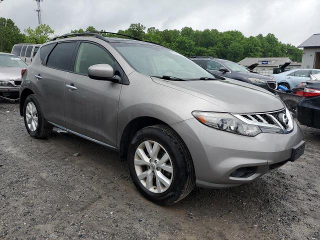 JN8AZ1MW5CW232467 - 2012 NISSAN MURANO S SILVER photo 4