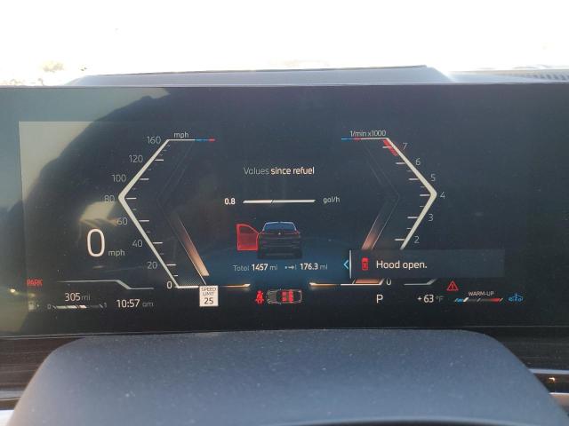 5UX33EX07R9V73122 - 2024 BMW X6 XDRIVE40I BLACK photo 9