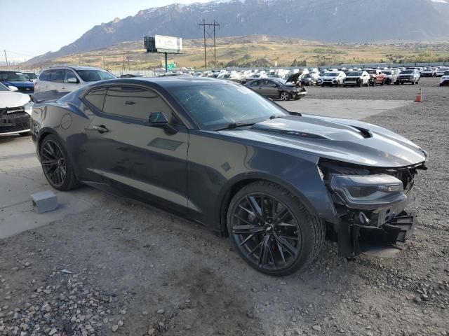1G1FJ1R67J0128282 - 2018 CHEVROLET CAMARO ZL1 GRAY photo 4