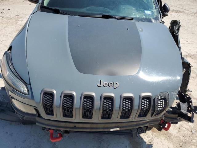 1C4PJMBS0EW191599 - 2014 JEEP CHEROKEE TRAILHAWK 灰色 照片 11