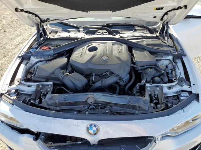 WBA4F7C51HG786813 - 2017 BMW 430I GRAN COUPE WHITE photo 11