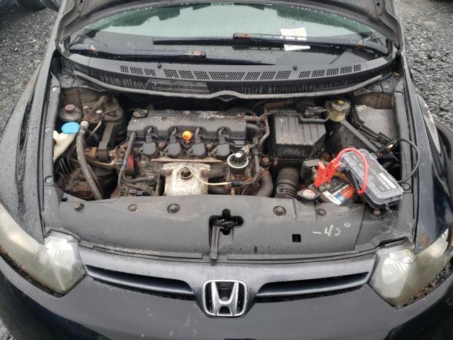 2HGFG12968H000763 - 2008 HONDA CIVIC EXL BLACK photo 11