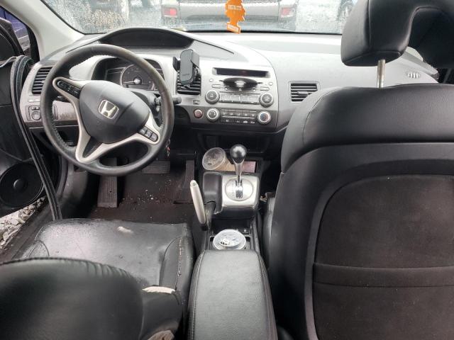 2HGFG12968H000763 - 2008 HONDA CIVIC EXL BLACK photo 8