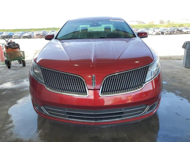 1LNHL9DK3DG608131 - 2013 LINCOLN MKS BURGUNDY photo 5