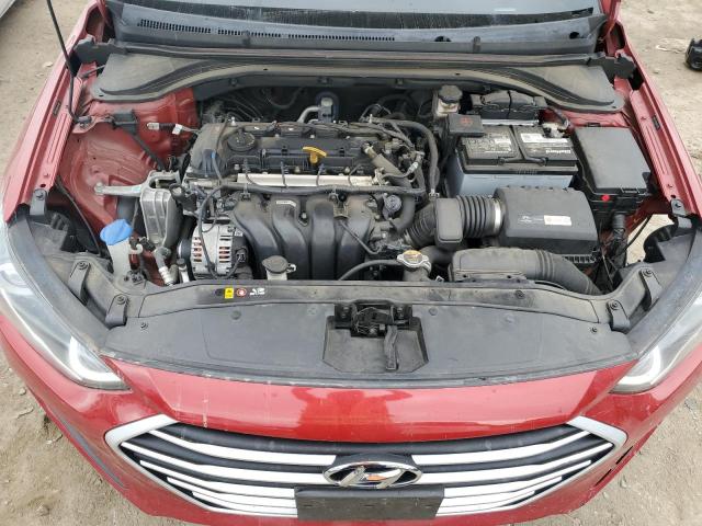 5NPD74LF8HH157438 - 2017 HYUNDAI ELANTRA SE RED photo 11