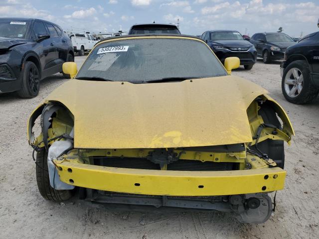 JTDFR320820049738 - 2002 TOYOTA MR2 SPYDER YELLOW photo 5