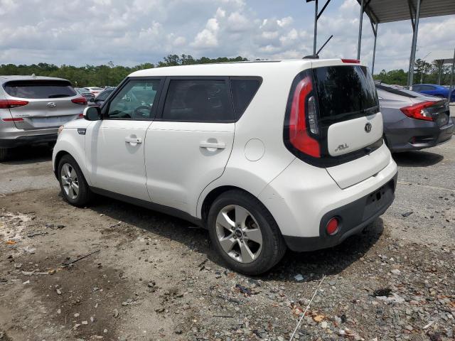 KNDJN2A28K7914993 - 2019 KIA SOUL WHITE photo 2