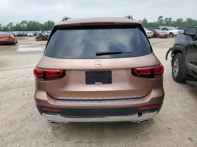 W1N4M4GB7MW166337 - 2021 MERCEDES-BENZ GLB 250 BROWN photo 6