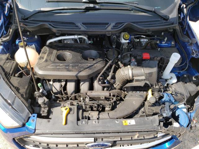 MAJ6S3GLXLC331604 - 2020 FORD ECOSPORT SE Bleu photo 12