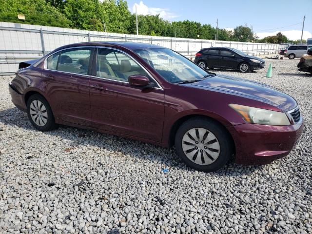 1HGCP2F39AA192487 - 2010 HONDA ACCORD LX MAROON photo 4