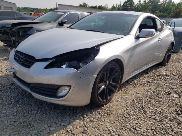 KMHHU6KH3AU026191 - 2010 HYUNDAI GENESIS CO 3.8L SILVER photo 1