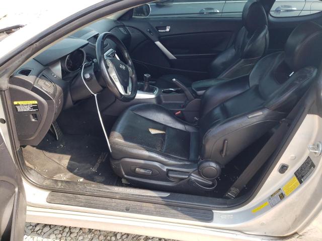 KMHHU6KH3AU026191 - 2010 HYUNDAI GENESIS CO 3.8L SILVER photo 7