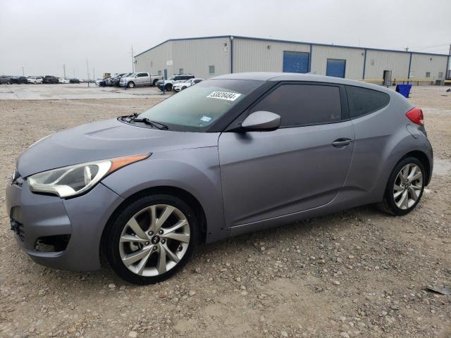 KMHTC6AD2GU280463 - 2016 HYUNDAI VELOSTER GRAY photo 1