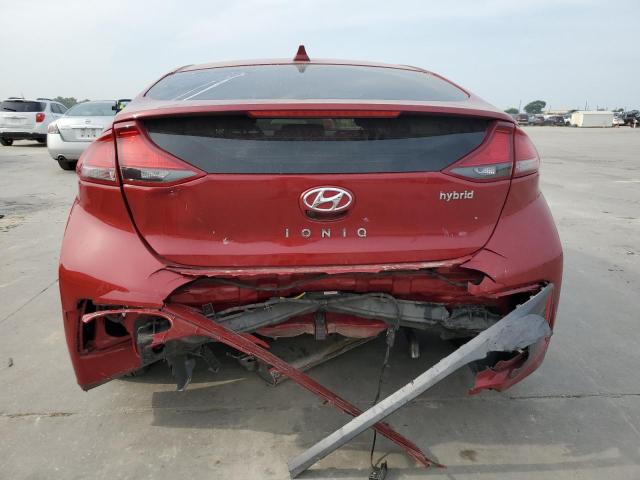 KMHC75LC9LU234707 - 2020 HYUNDAI IONIQ SE RED photo 6