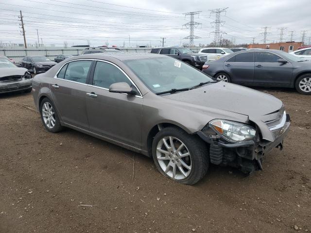 1G1ZE5E00CF280625 - 2012 CHEVROLET MALIBU LTZ GRAY photo 4