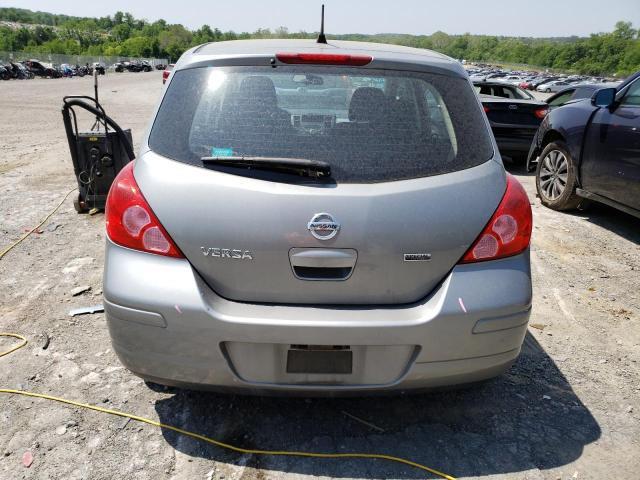 3N1BC1CP1CK272930 - 2012 NISSAN VERSA S SILVER photo 6