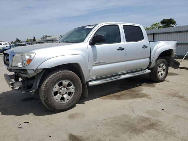 5TEJU62N97Z375593 - 2007 TOYOTA TACOMA DOUBLE CAB PRERUNNER SILVER photo 1