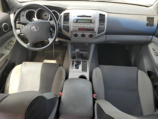 5TEJU62N97Z375593 - 2007 TOYOTA TACOMA DOUBLE CAB PRERUNNER SILVER photo 8