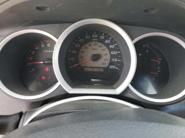 5TEJU62N97Z375593 - 2007 TOYOTA TACOMA DOUBLE CAB PRERUNNER SILVER photo 9