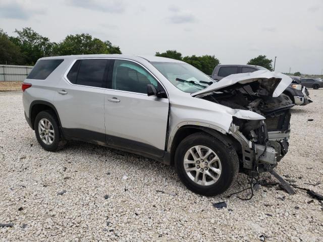 1GNERFKW6LJ205974 - 2020 CHEVROLET TRAVERSE LS SILVER photo 4