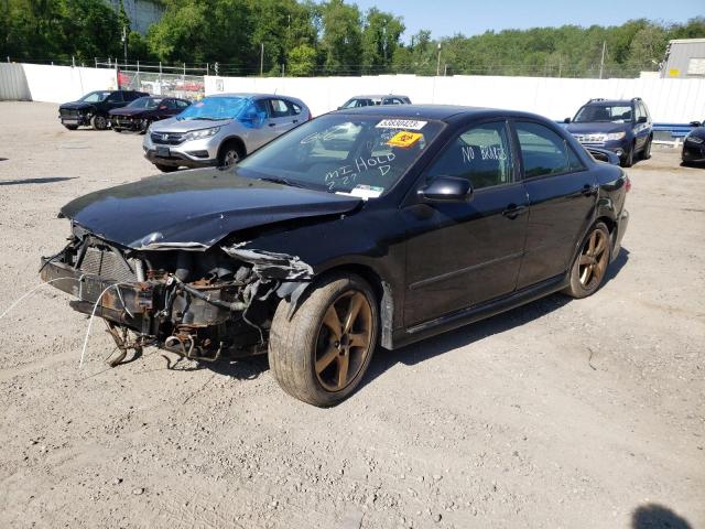 1YVHP80D445N99049 - 2004 MAZDA 6 S BLACK photo 1