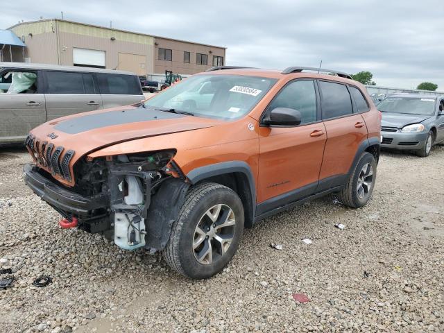 1C4PJMBSXGW278073 - 2016 JEEP CHEROKEE TRAILHAWK ნარინჯისფერი ფოტო 1