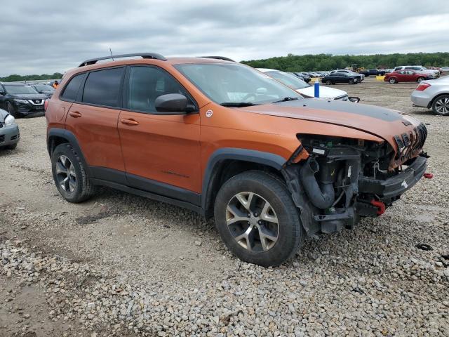 1C4PJMBSXGW278073 - 2016 JEEP CHEROKEE TRAILHAWK ORANGE photo 4